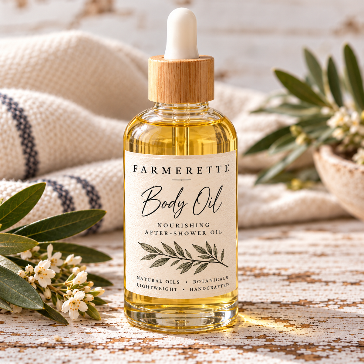 After Shower Body Oil- COMING SOON!