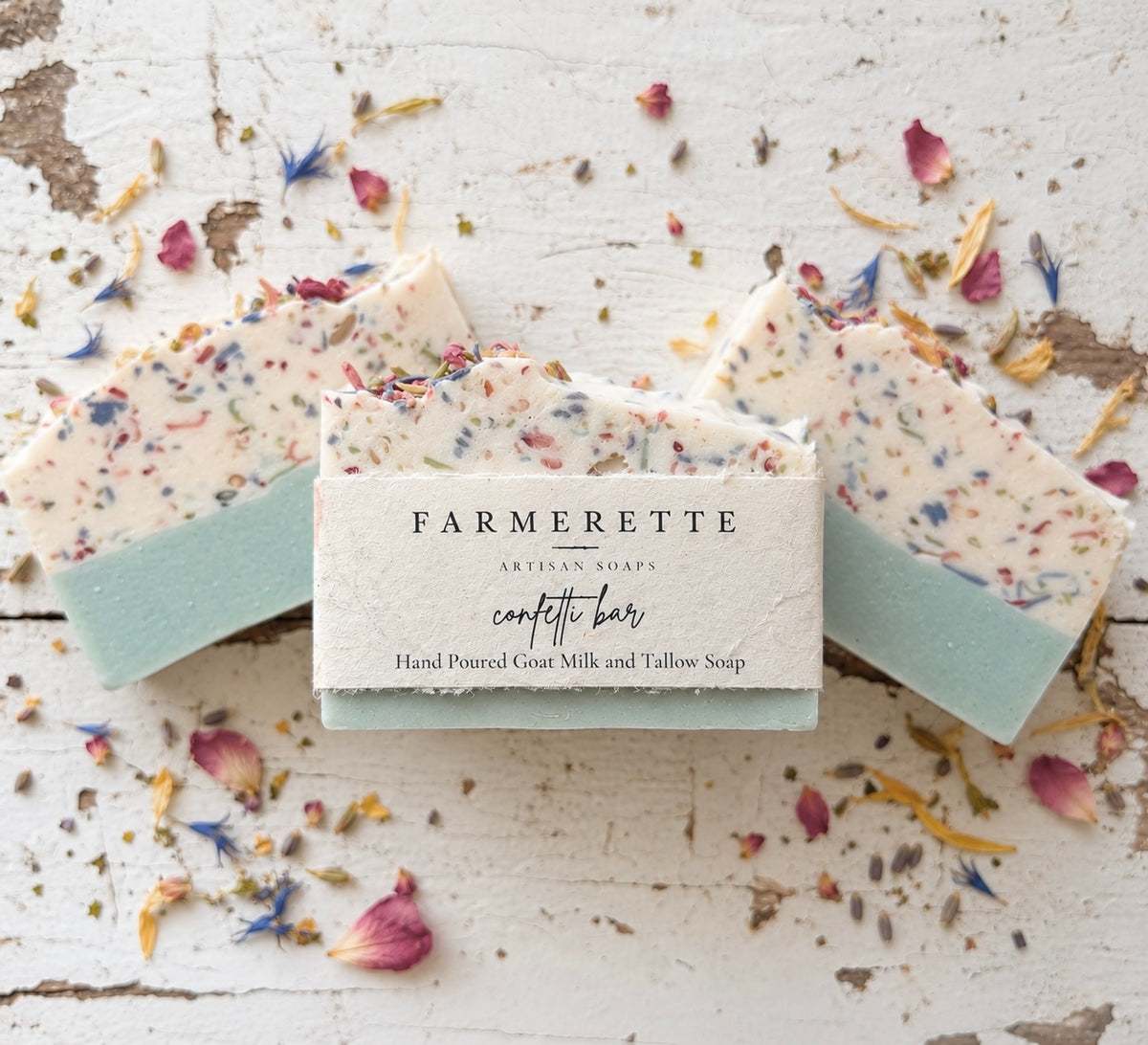 Confetti Bar Goat Milk & Tallow Soap