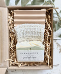 Single Bar Soap Gift Set with soap tray